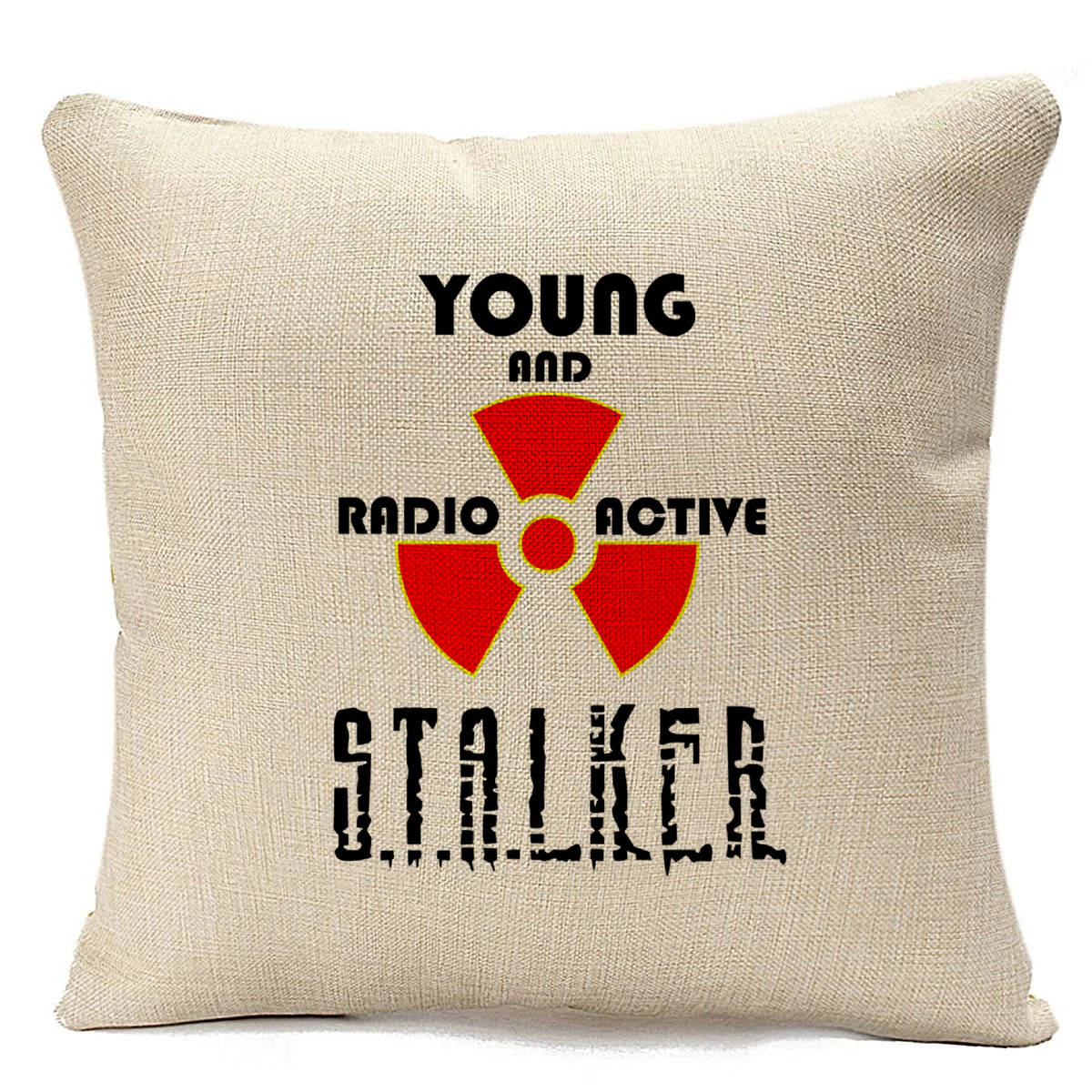 фото Подушка бежевая coolpodarok young and radio active stalker