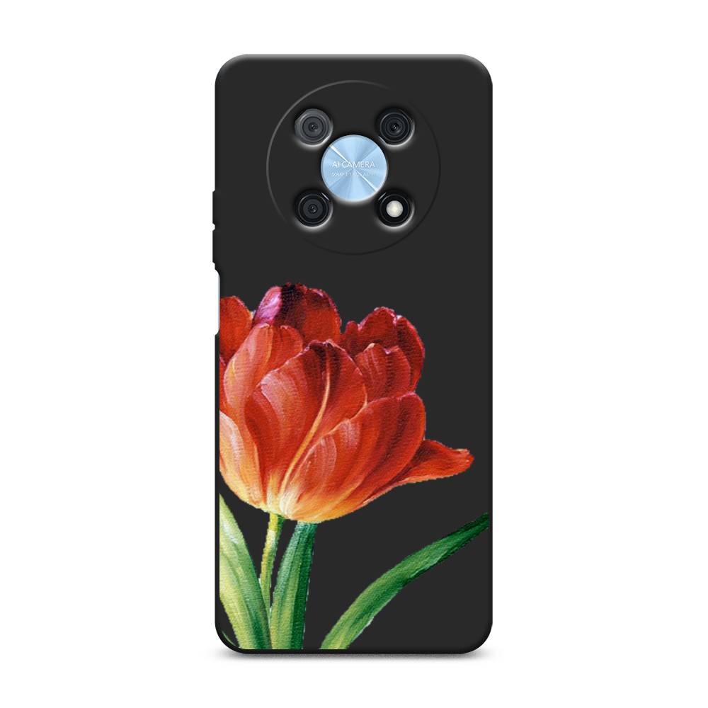 

Чехол Awog на Huawei P50 Pro "Красный тюльпан", Оранжевый;зеленый, 6109352-1