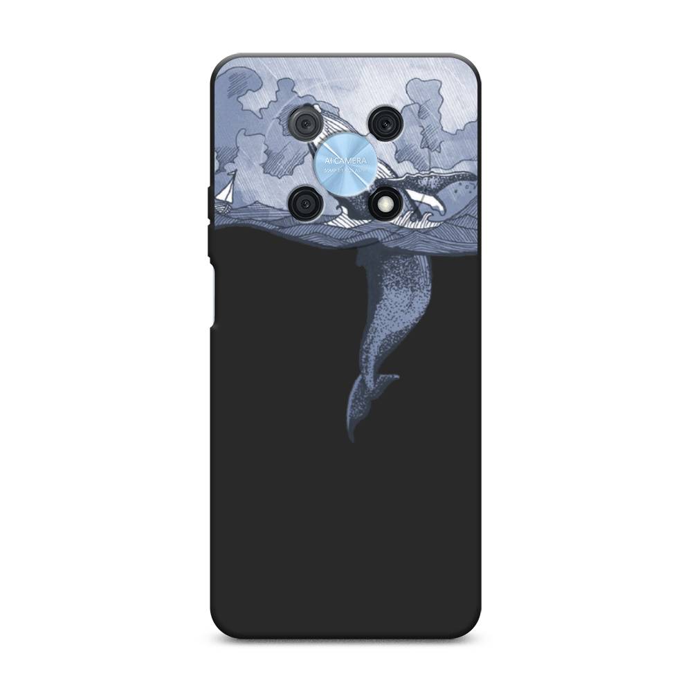 

Чехол Awog на Huawei P50 Pro "Два измерения", Голубой;черный;прозрачный, 6109352-1