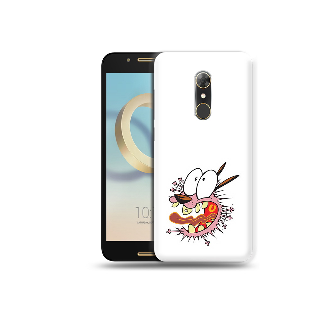 

Чехол MyPads Tocco для Alcatel A7 испуганный бобик (PT133991.671.381), Прозрачный, Tocco