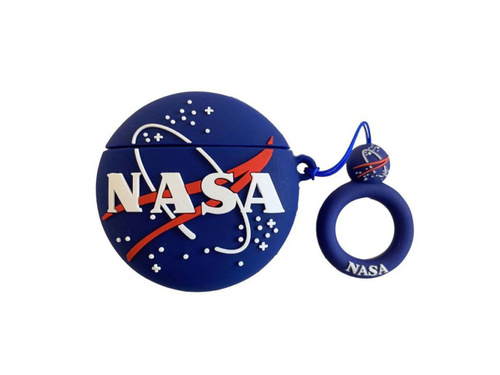 

Силиконовый чехол для Apple AirPods (NASA), Синий, Apple AirPods