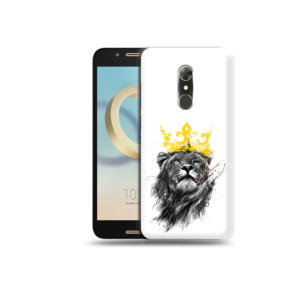 

Чехол MyPads Tocco для Alcatel A7 король-лев (PT133991.671.391), Прозрачный, Tocco