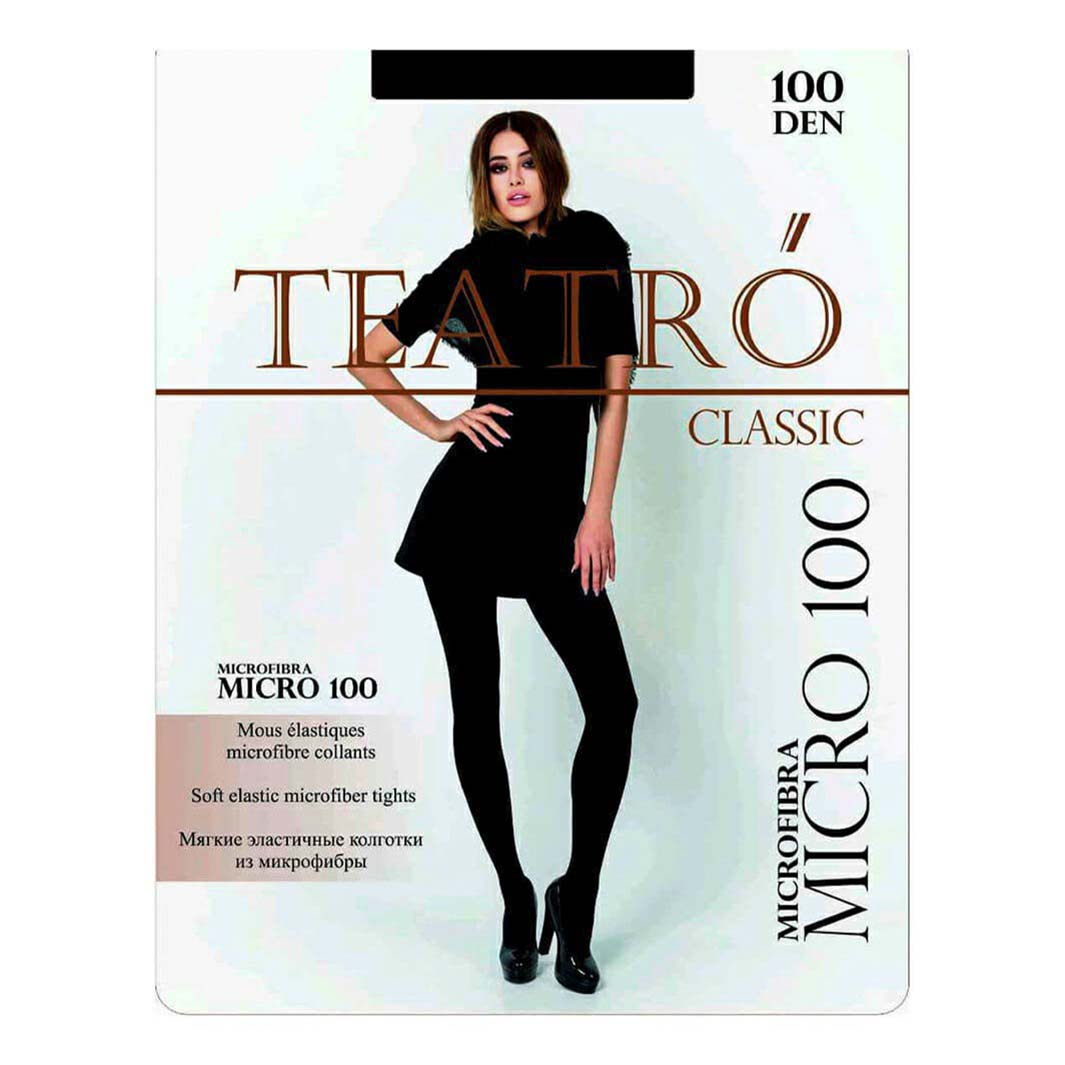 

Колготки женские Teatro черные 2