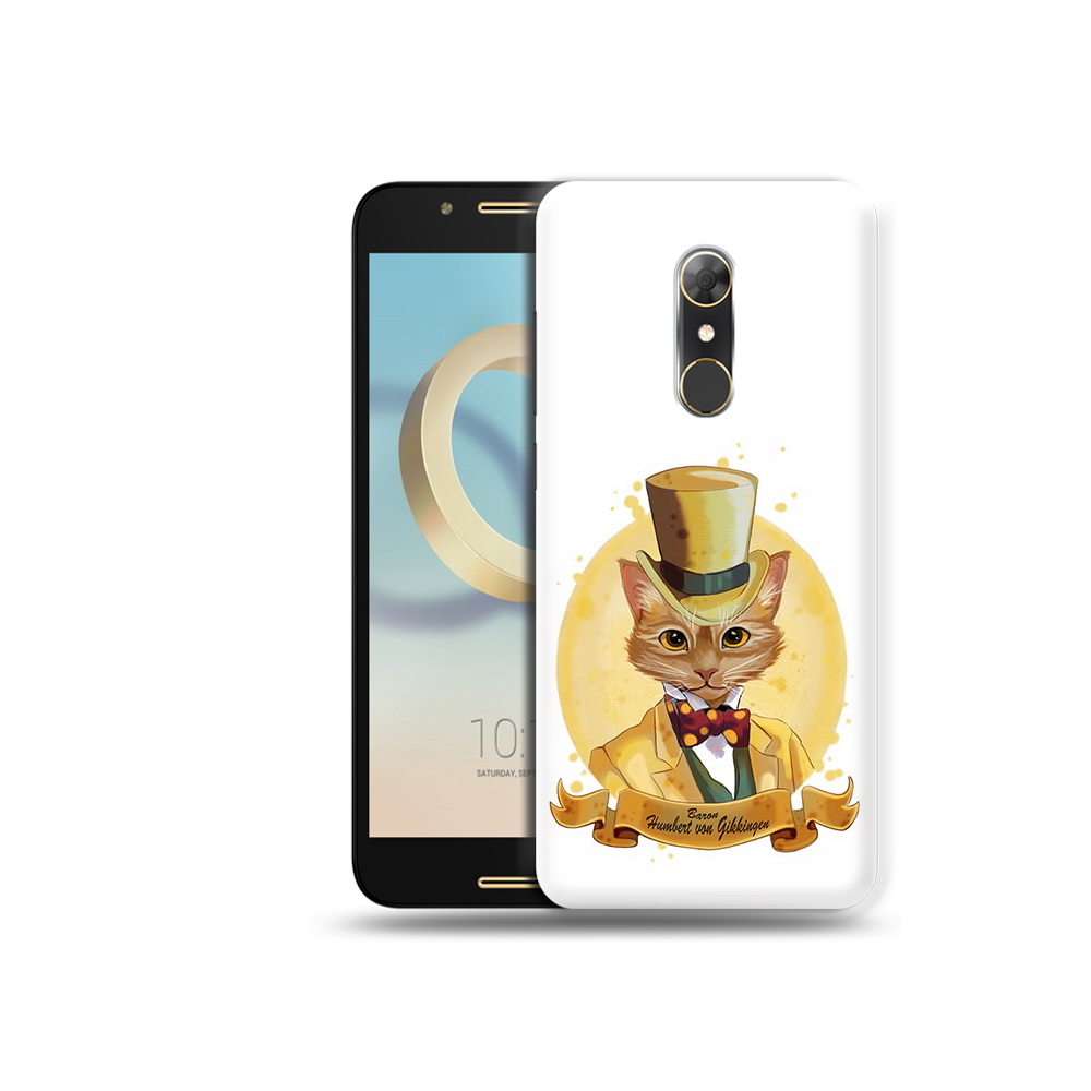 

Чехол MyPads Tocco для Alcatel A7 кот юрист (PT133991.671.401), Прозрачный, Tocco