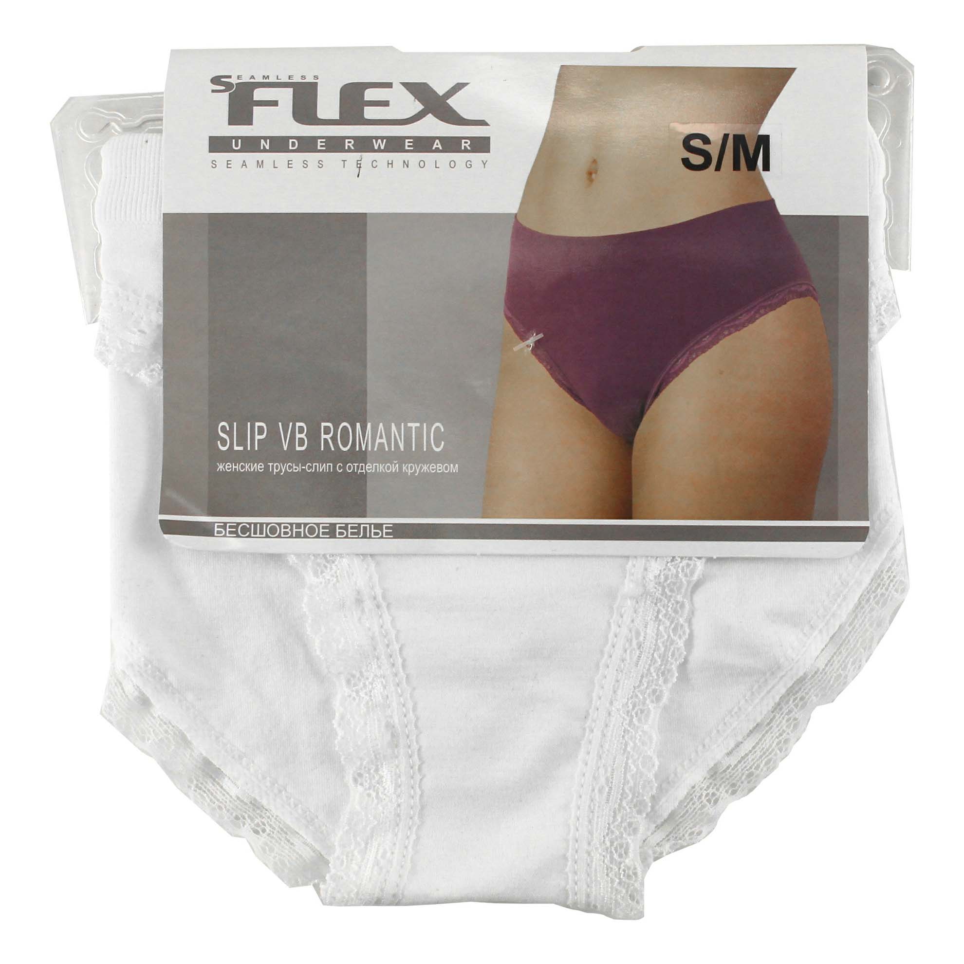 

Трусы женские SeamlessFLEX белые S/M