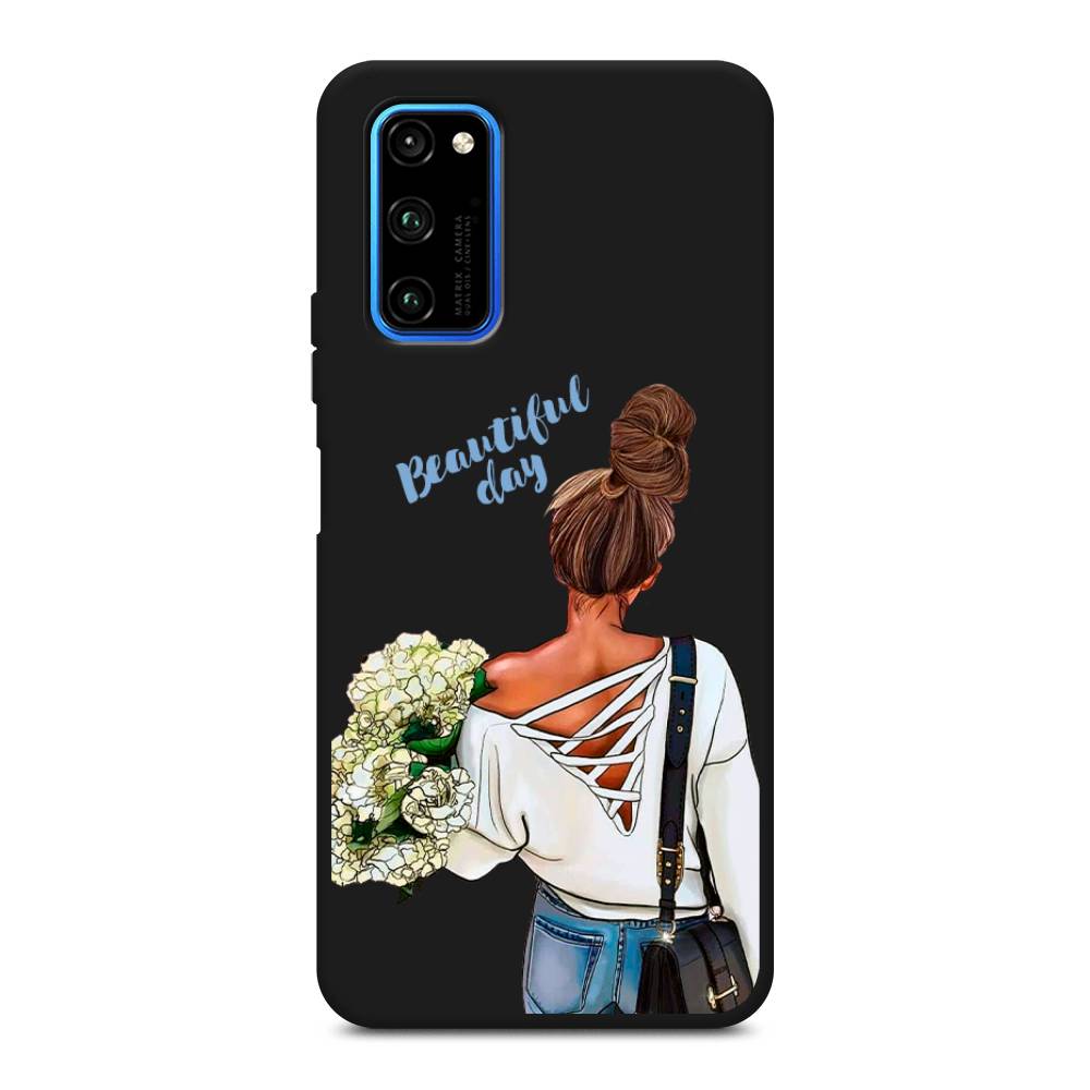 

Чехол Awog на Honor V30 Pro "Beautiful day vector", Коричневый;белый;зеленый, 611452-1