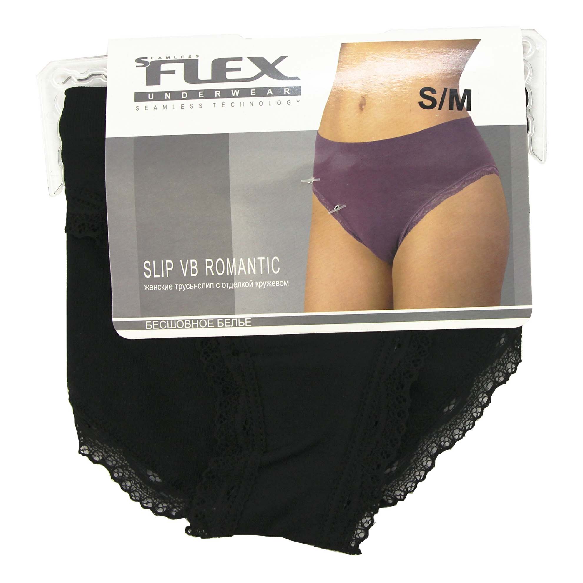

Трусы женские SeamlessFLEX черные S/M