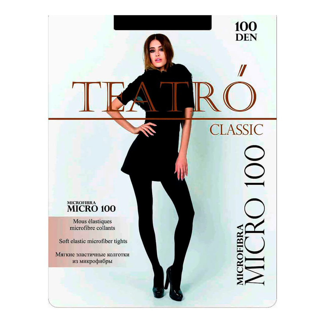 

Колготки женские Teatro черные 3
