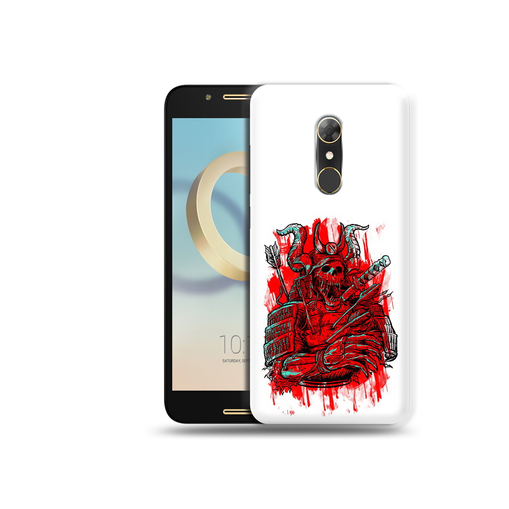 

Чехол MyPads Tocco для Alcatel A7 красный скелет воин (PT133991.671.413), Прозрачный, Tocco
