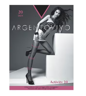

Колготки женские Argentovivo черные 4
