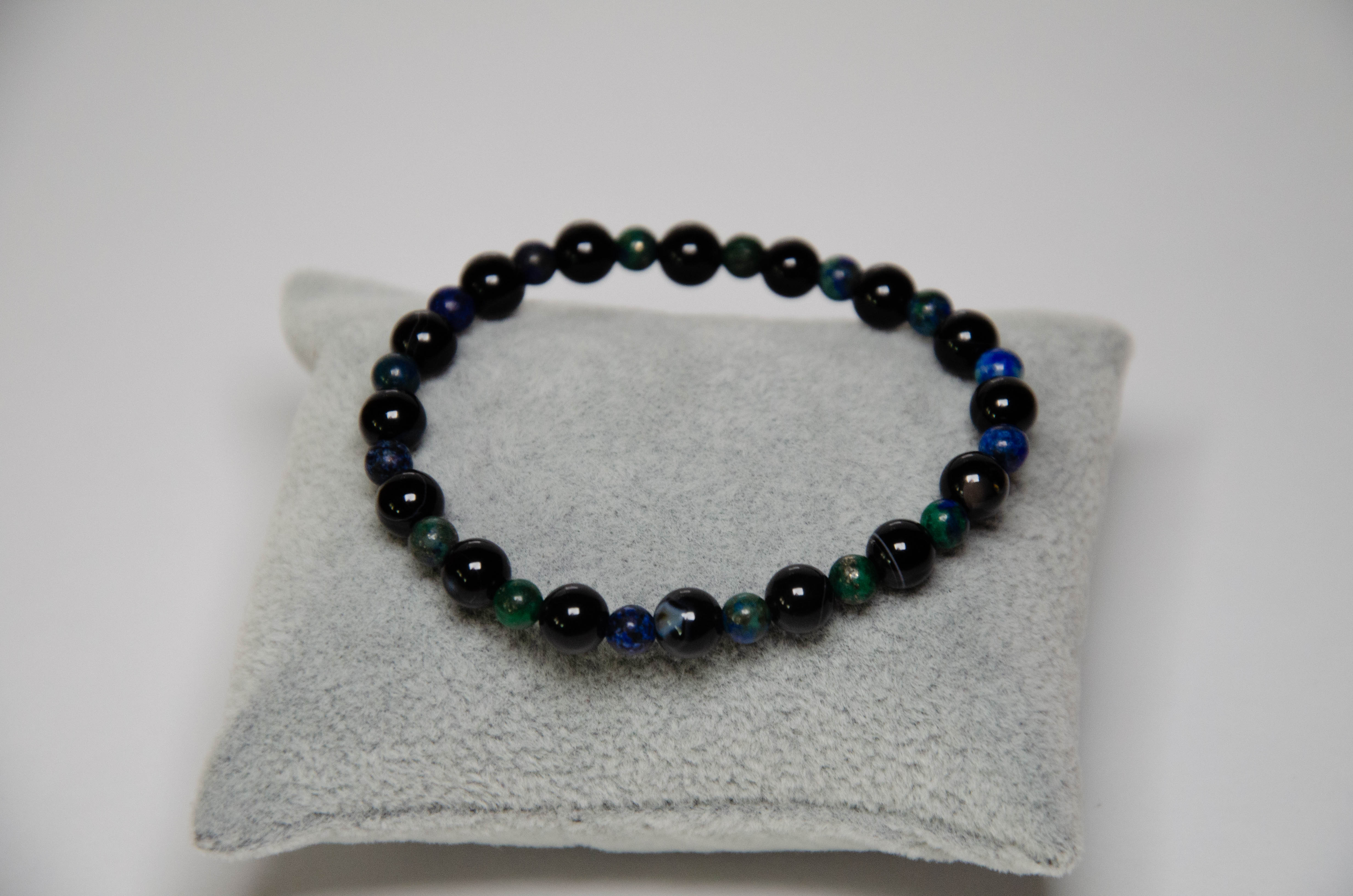 Браслет из натурального камня р.16 Nika_Art 18А, агат