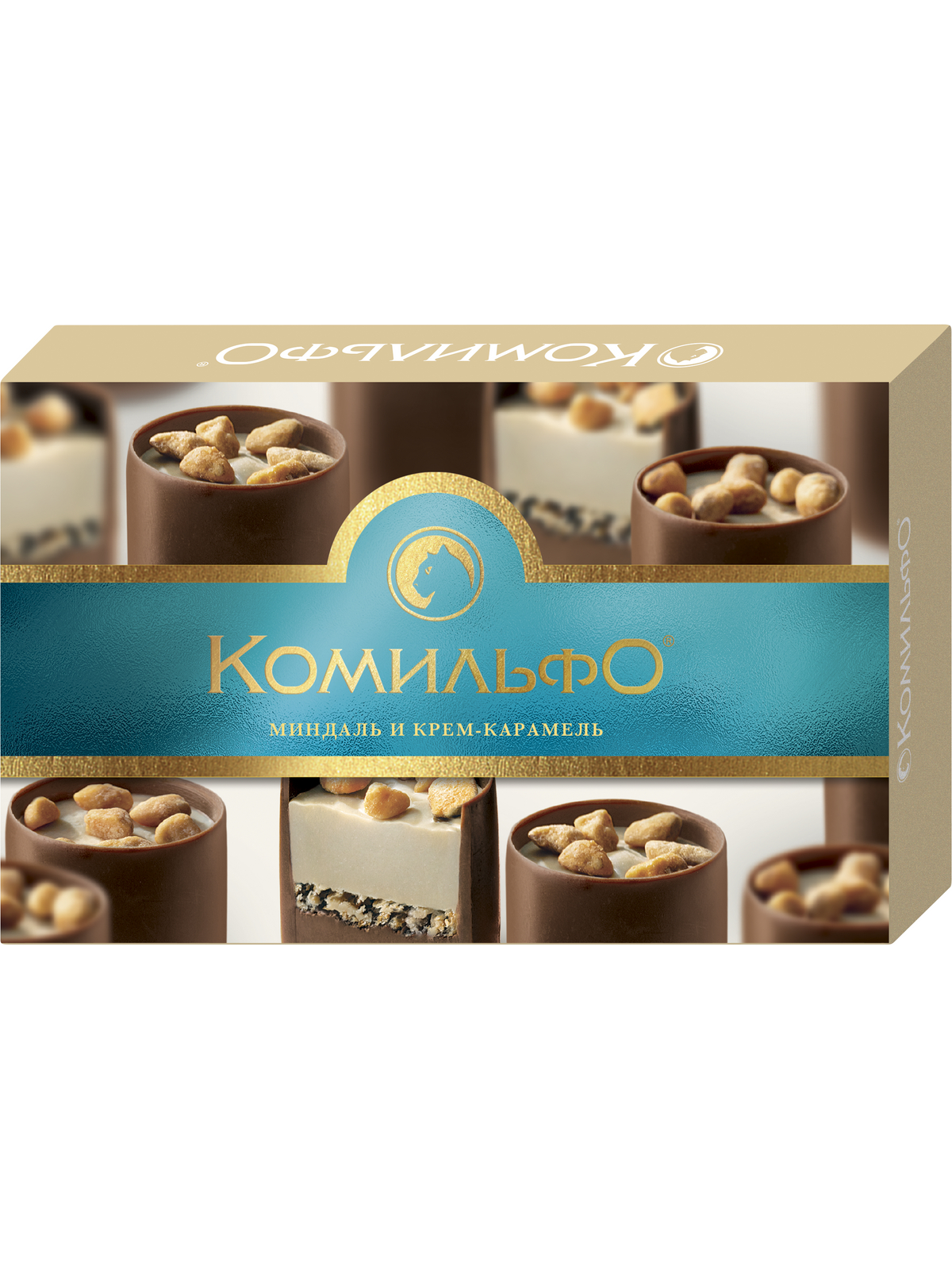 Конфеты шоколадные Комильфо Крем Миндаль 116 г