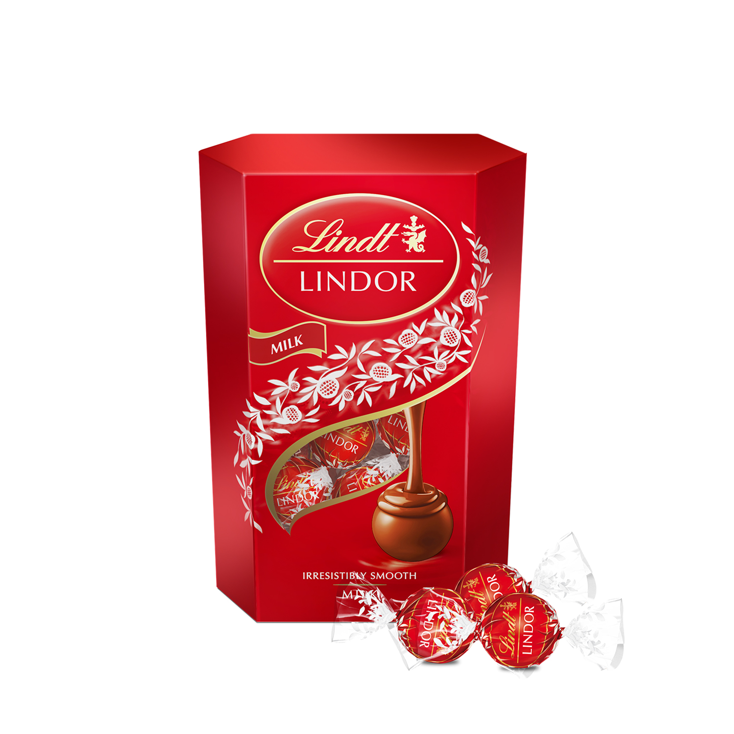 фото Набор конфет lindt lindor молочный шоколад с кусочками фундука 200 г