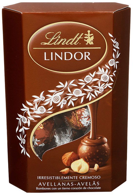 Набор конфет Lindt lindor молочный шоколад с кусочками фундука 200 г