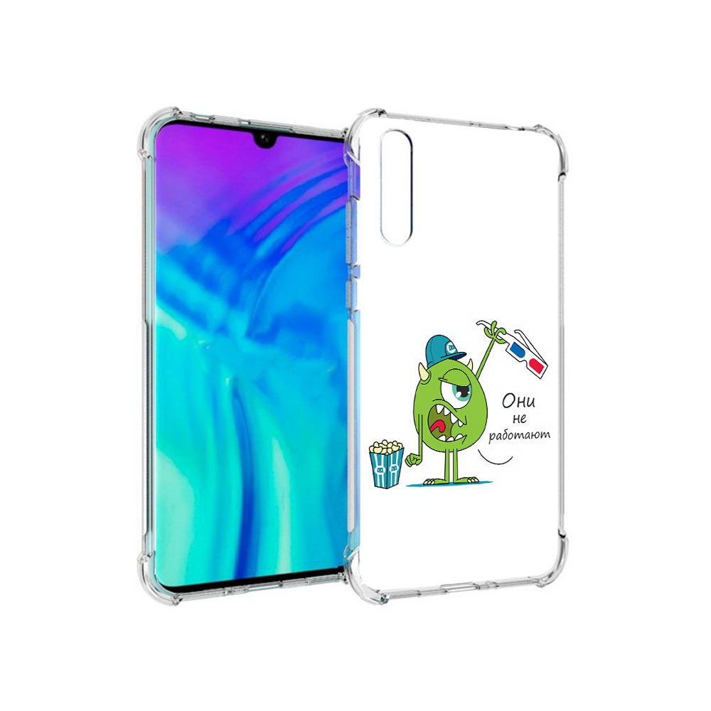 

Чехол MyPads Tocco для Huawei Enjoy 10s Очки не работают, Прозрачный, Tocco
