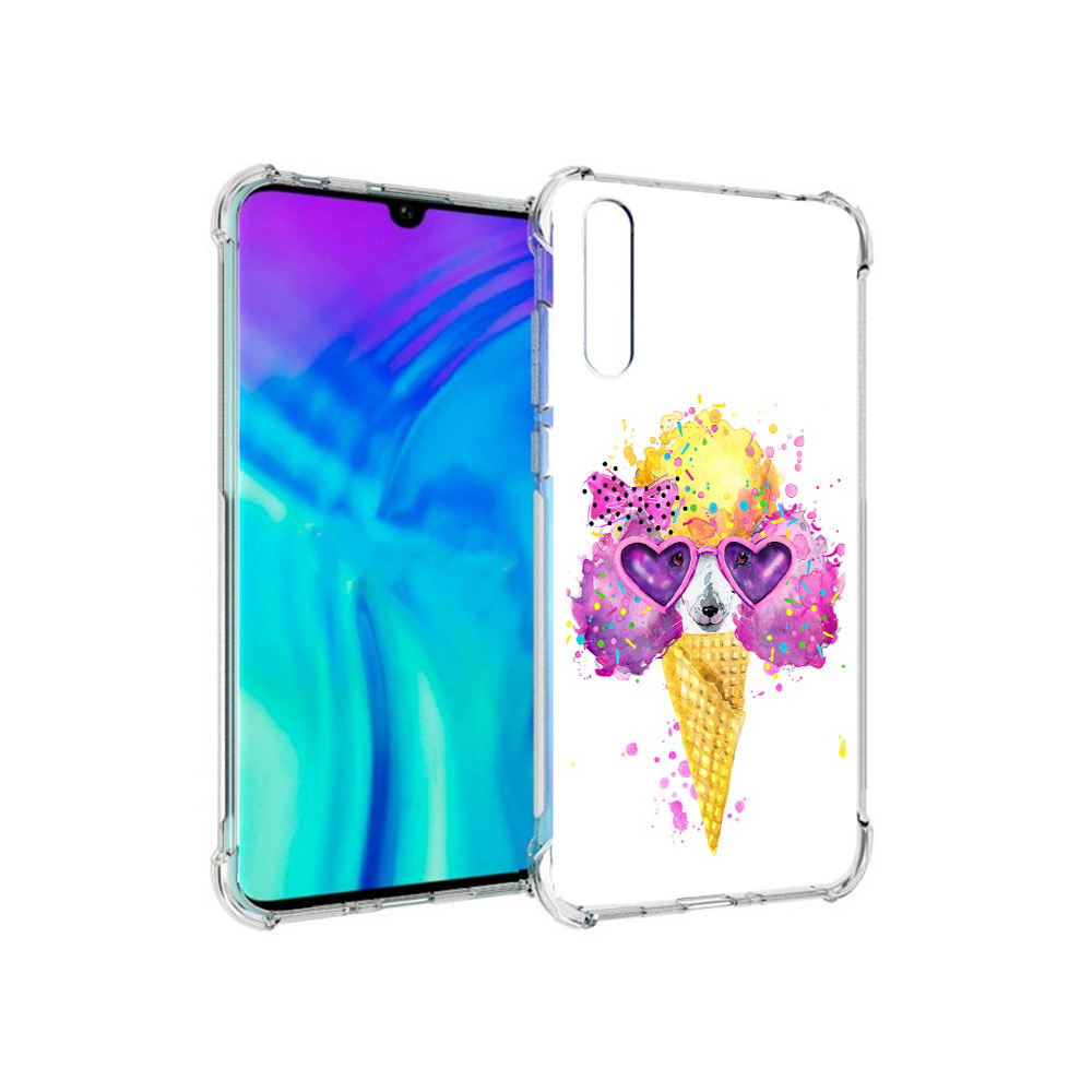 

Чехол MyPads Tocco для Huawei Enjoy 10s Рожок, Прозрачный, Tocco