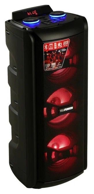 

Портативная колонка TELEFUNKEN TF-PS2211 Black (Р00004584), Черный