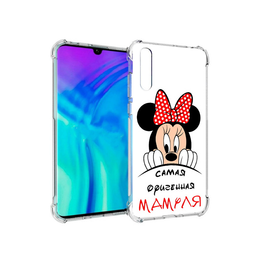 

Чехол MyPads Tocco для Huawei Enjoy 10s Самая лучшая мамуля Мини Маус, Прозрачный, Tocco