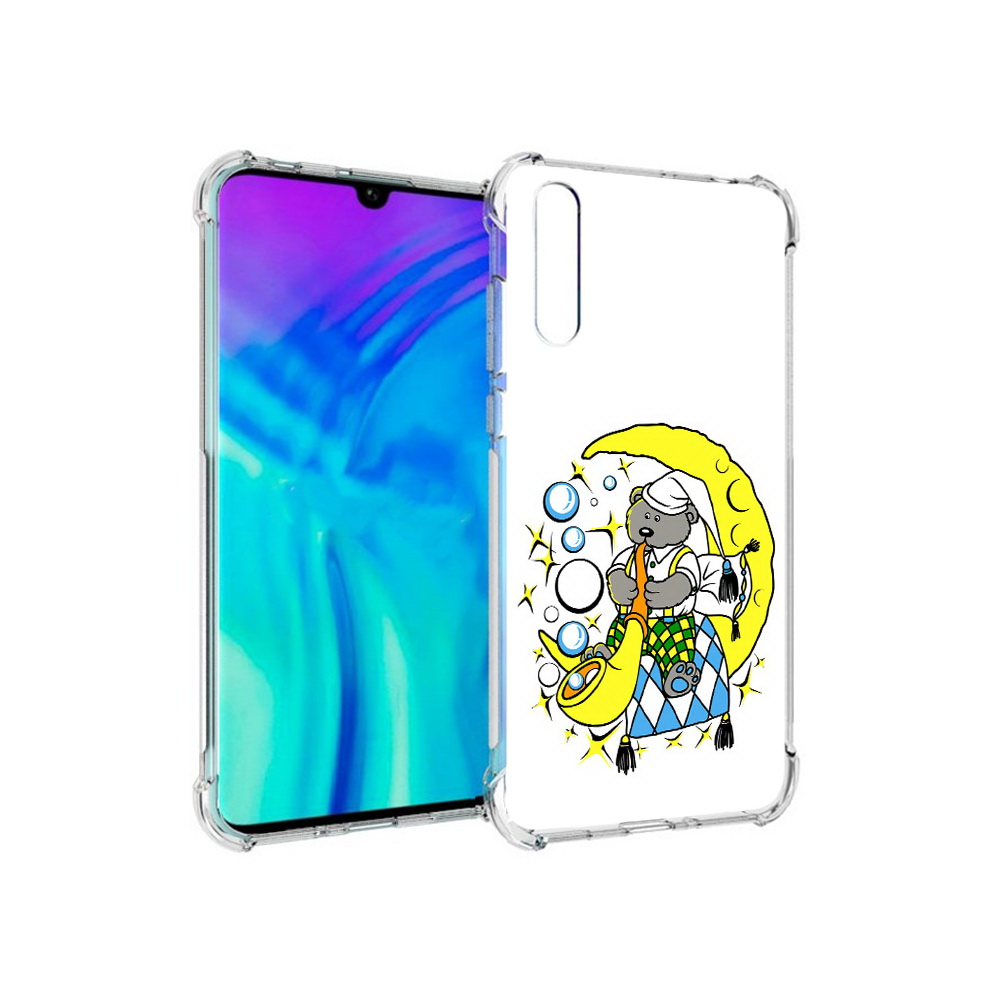 

Чехол MyPads Tocco для Huawei Enjoy 10s Сырная луна, Прозрачный, Tocco
