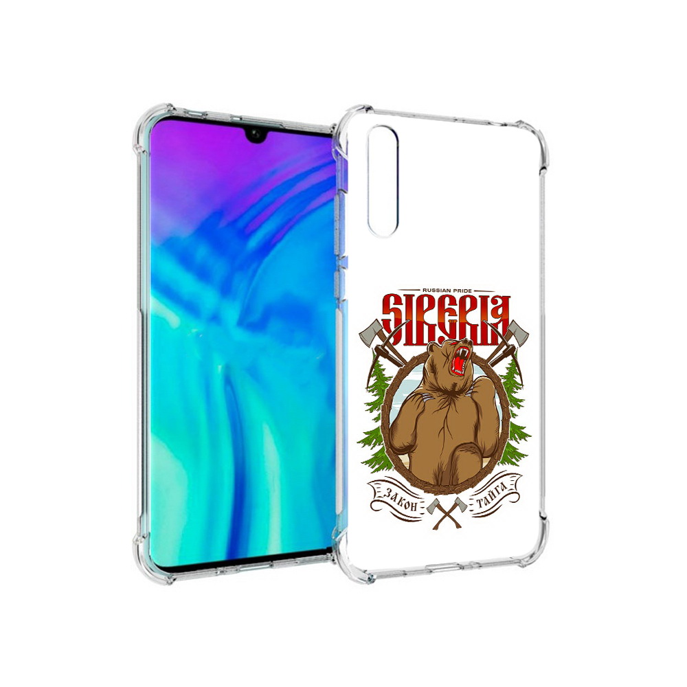

Чехол MyPads Tocco для Huawei Enjoy 10s Тайга, Прозрачный, Tocco
