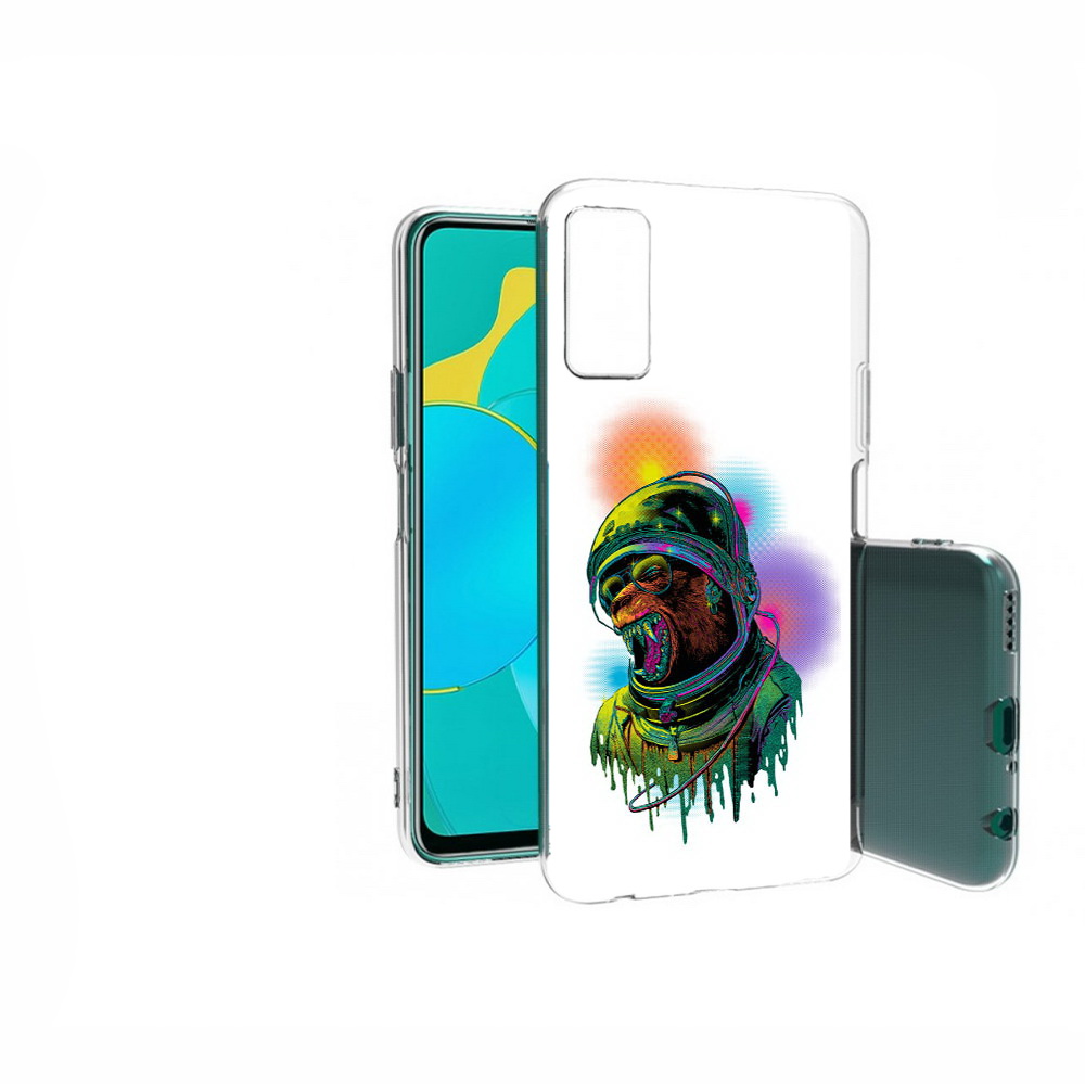 

Чехол Mypads Медведь Космонавт Для Honor 30S (Cdy-, Прозрачный, Tocco