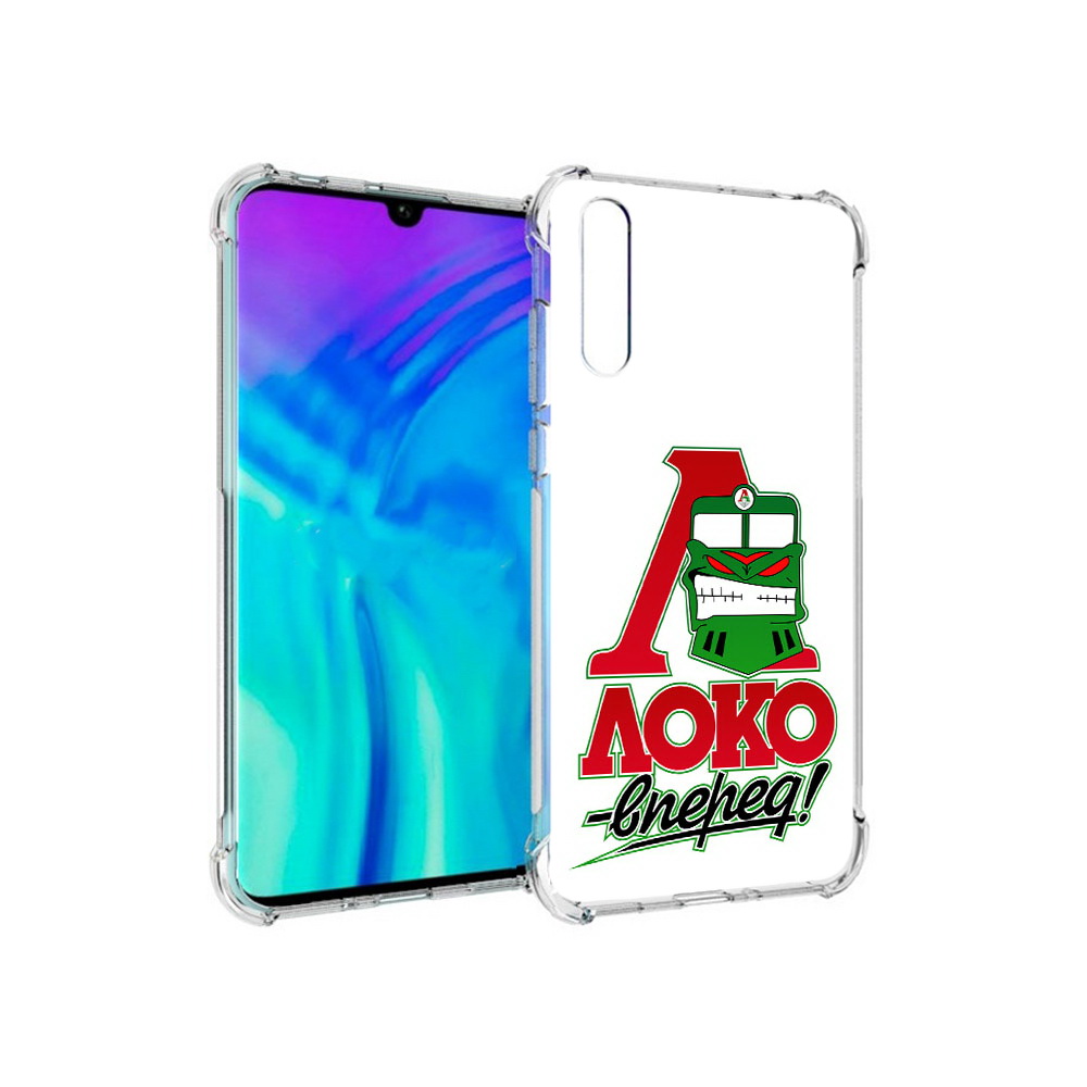 

Чехол MyPads Tocco для Huawei Enjoy 10s ФК локо вперед, Прозрачный, Tocco