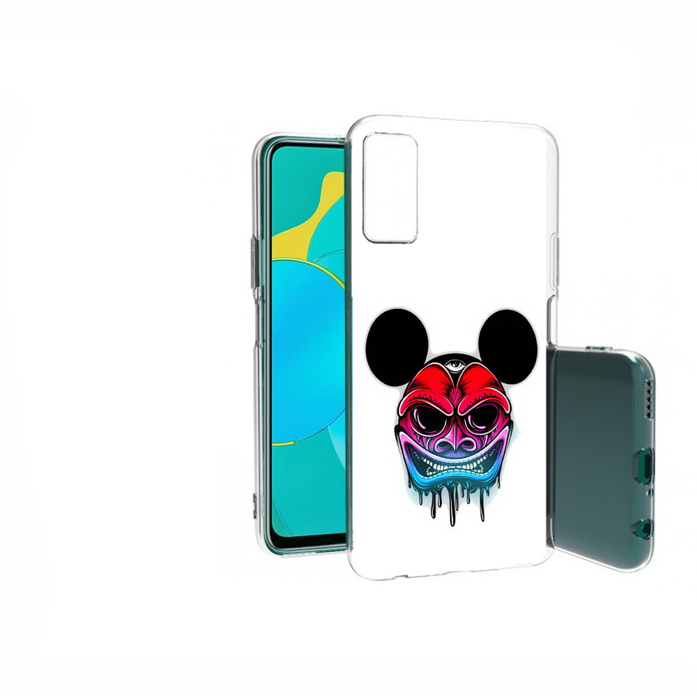 

Чехол Mypads Микки В Маске Для Honor 30S (Cdy-Nx9A, Прозрачный, Tocco