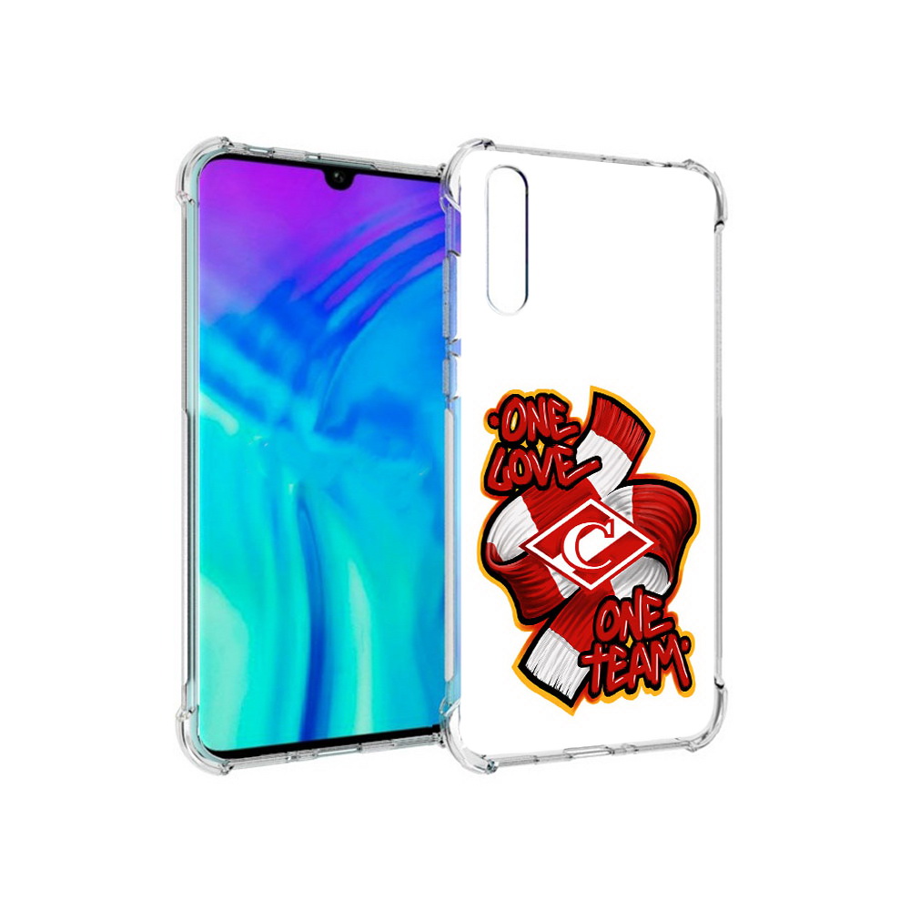 

Чехол MyPads Tocco для Huawei Enjoy 10s ФК спарак 1 любовь, Прозрачный, Tocco