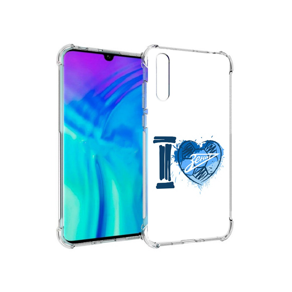 

Чехол MyPads Tocco для Huawei Enjoy 10s ФК я люблю зенит, Прозрачный, Tocco