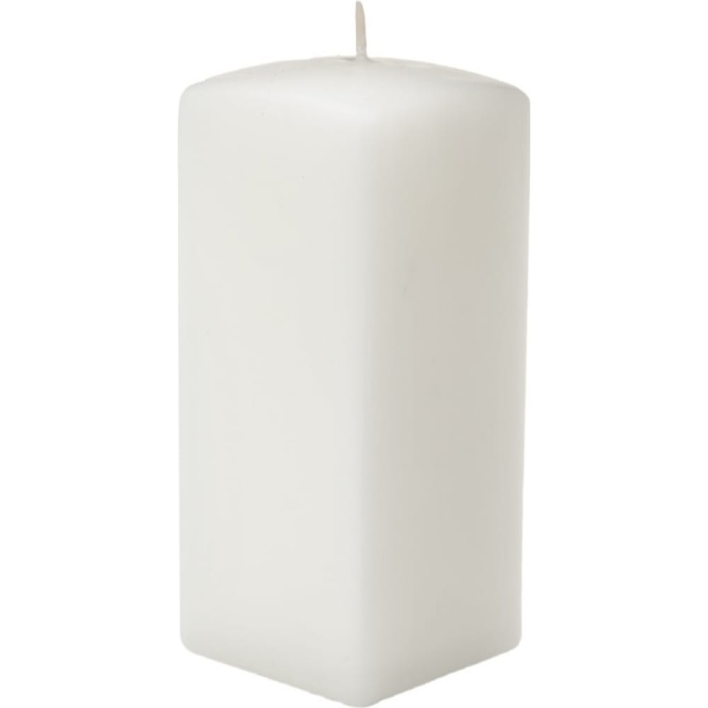 фото Lumi свеча призма квадратная 60x60x150 мм, цвет: белый 5078130