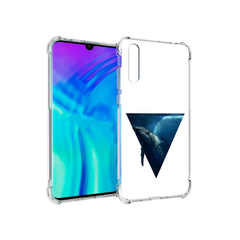 

Чехол MyPads Tocco для Huawei Enjoy 10s 3D кит, Прозрачный, Tocco