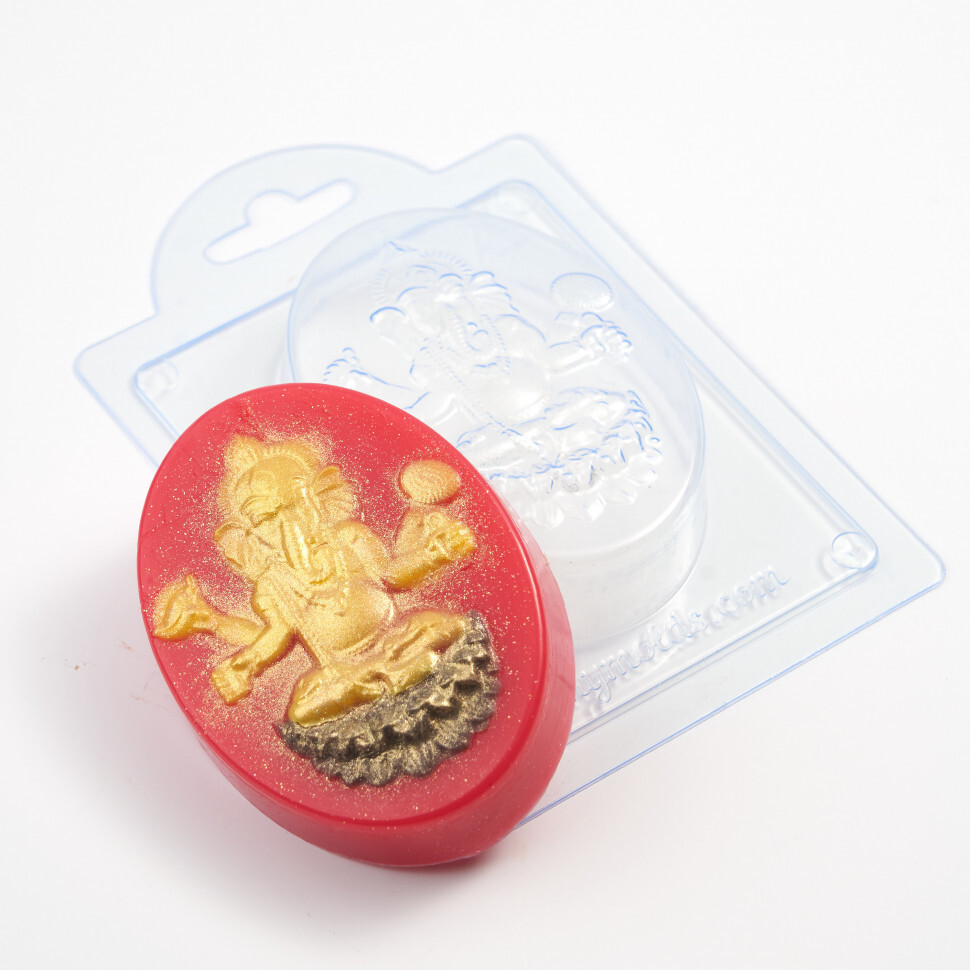 

Ганеша форма из пластика для мыла, шоколада AnyMolds