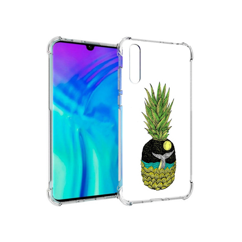 Чехол MyPads Tocco для Huawei Enjoy 10s ананас с китом