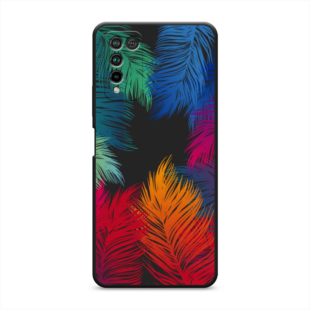 

Чехол Awog на Honor 10X Lite "Рамка из перьев", Красный, 6104652-1