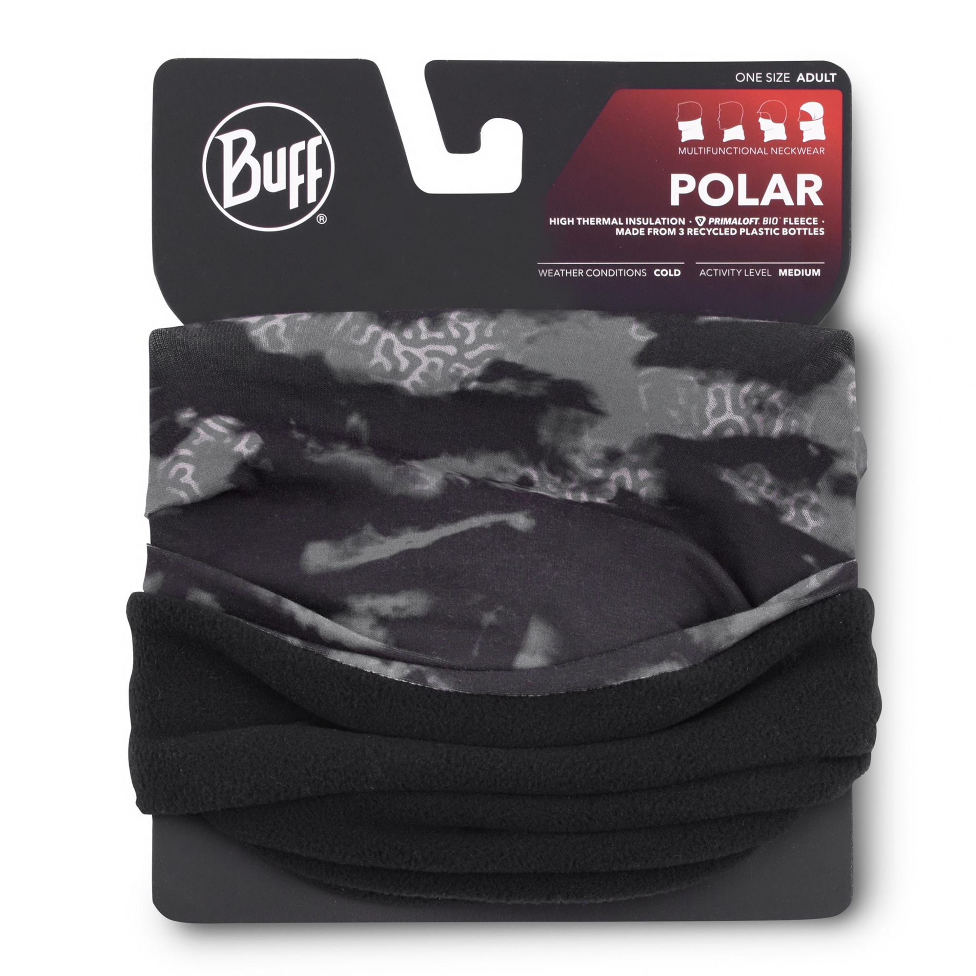

Бандана Buff Polar Musc Camouflage 132563.866.10.00, Разноцветный, Polar