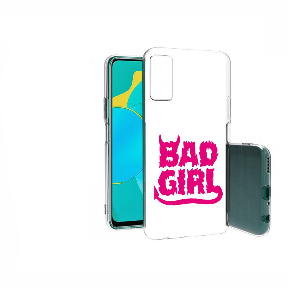 

Чехол MyPads Tocco для Huawei Honor 30S плохая девочка, Прозрачный, Tocco