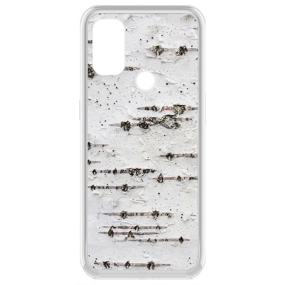 

Чехол-накладка Krutoff Clear Case Березка для OnePlus Nord N100, Прозрачный