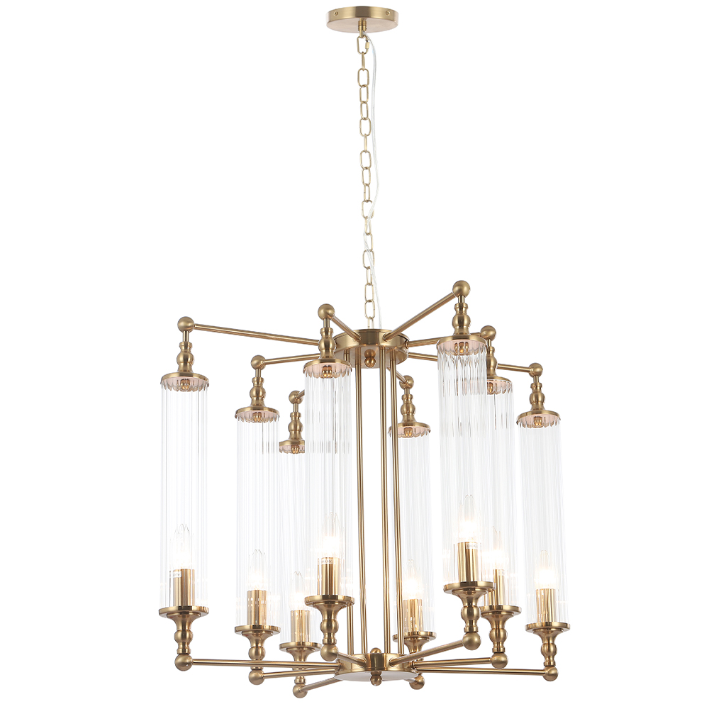 

Люстра Crystal Lux TOMAS SP8 D650 BRASS