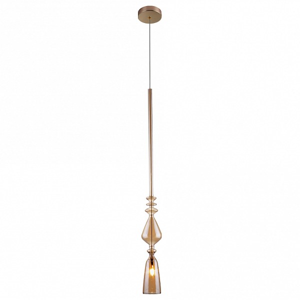 

Подвесной светильник 1 LUX NEW SP1 B AMBER Crystal Lux