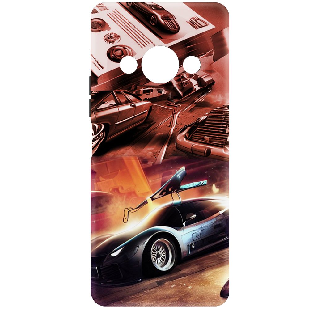 

Чехол-накладка Krutoff Soft Case Автодинамика для Xiaomi Redmi A3x черный