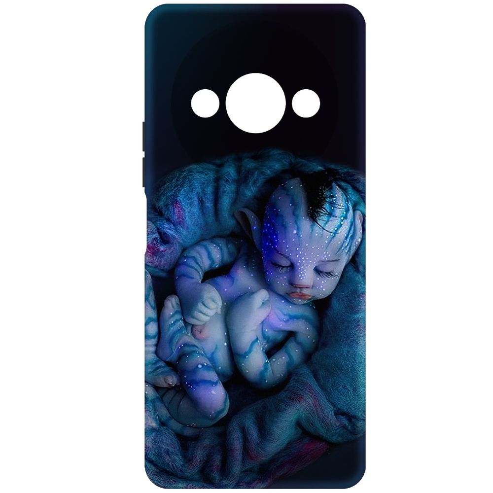 

Чехол-накладка Krutoff Soft Case Аватар - Малышка для Xiaomi Redmi A3x черный