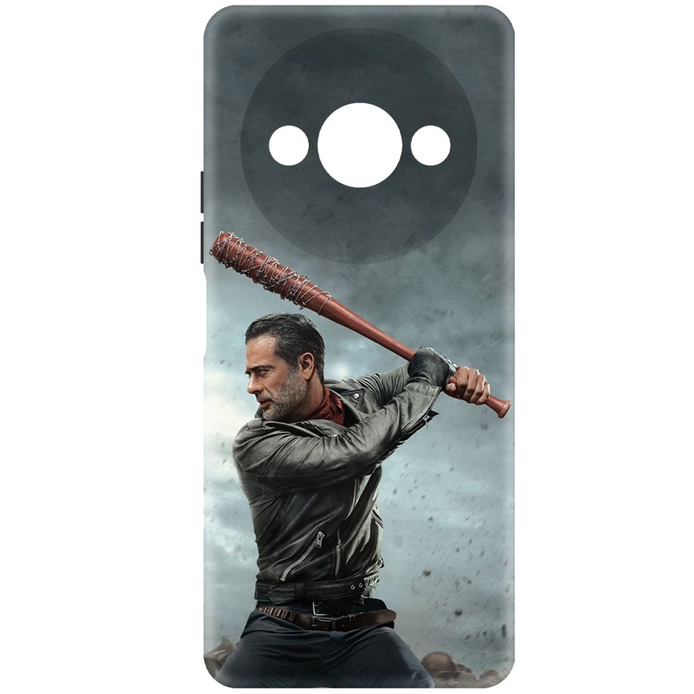 

Чехол-накладка Krutoff Soft Case Ходячие мертвецы. Ниган для Xiaomi Redmi A3x черный