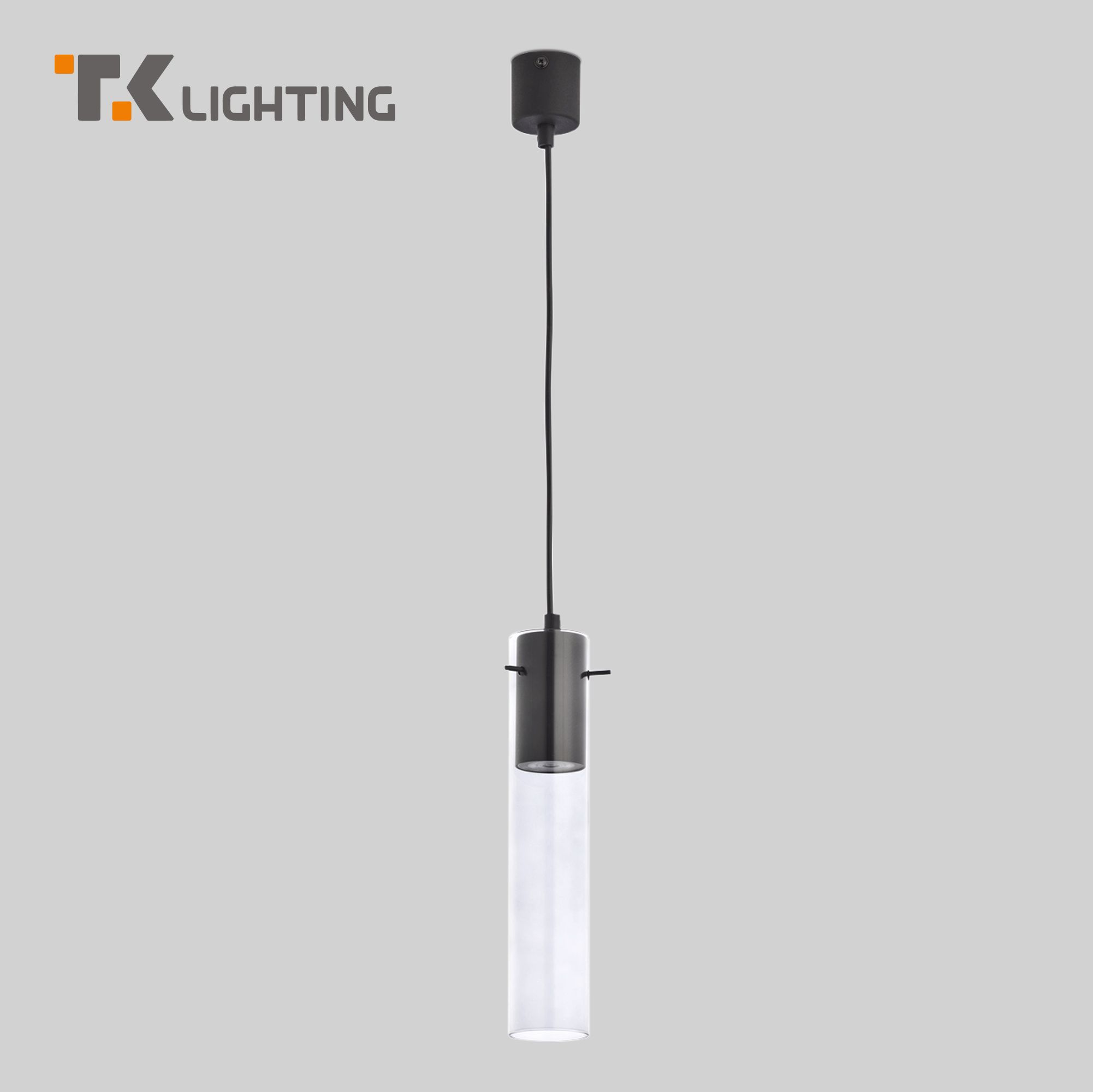 

Подвесной светильник с 1 стеклянным плафоном TK Lighting 3146 Look Graphite черный GU10