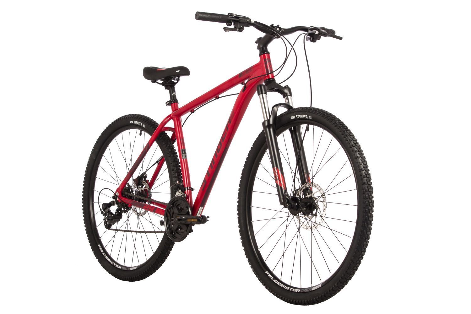 

Горный велосипед Stinger Element Evo 29 (2023) 29AHD.ELEMEVO.18RD3, Красный
