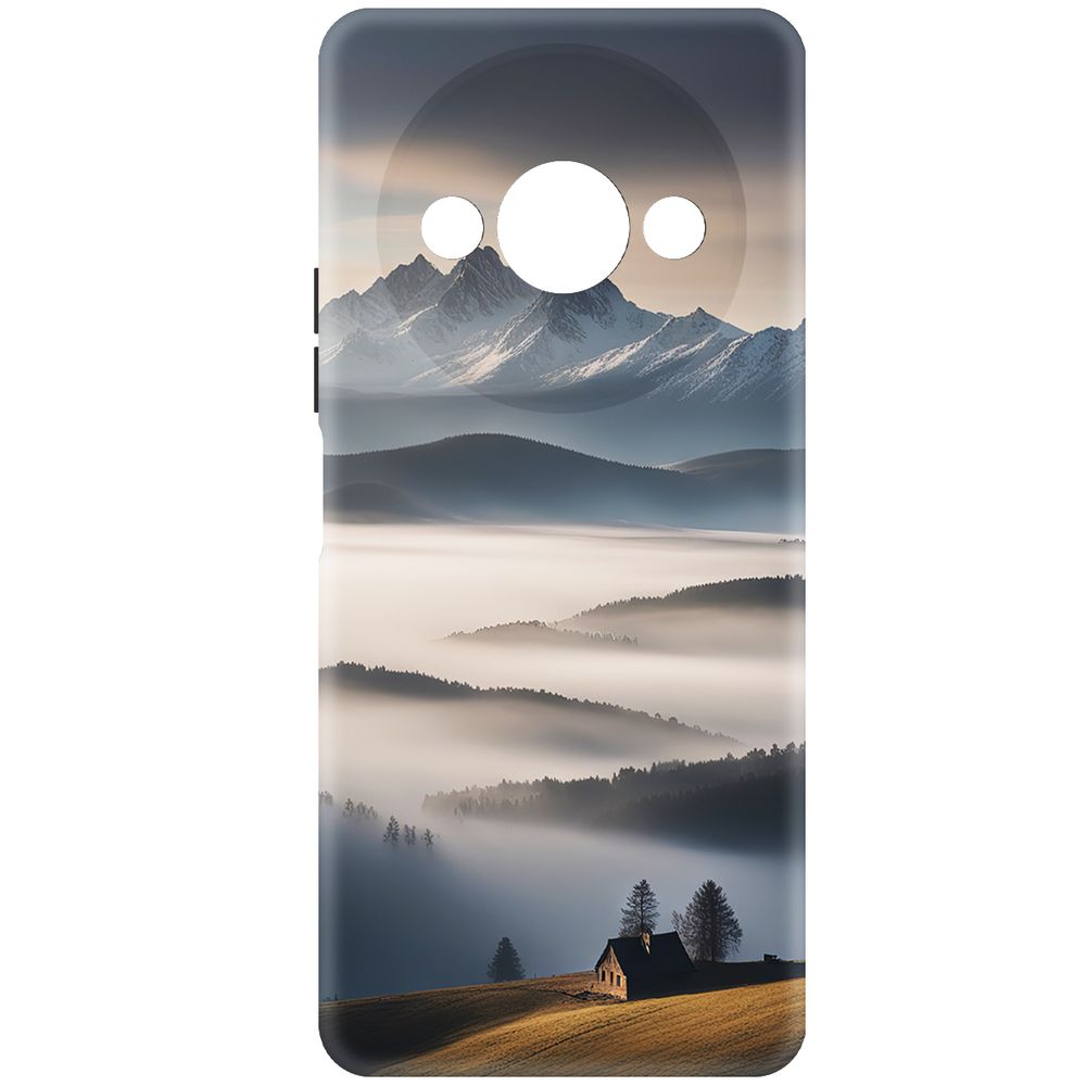 

Чехол-накладка Krutoff Soft Case Туман для Xiaomi Redmi A3x черный