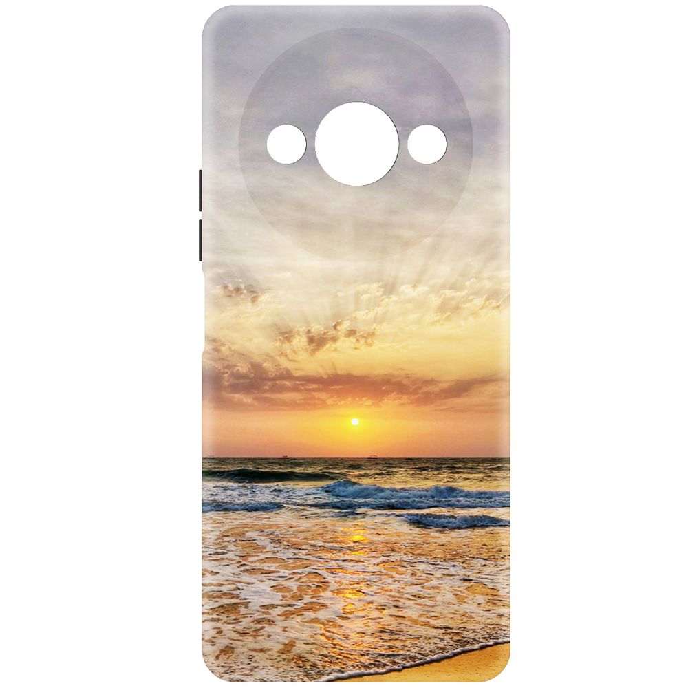 

Чехол-накладка Krutoff Soft Case Индия, Пляжи Гоа для Xiaomi Redmi A3x черный