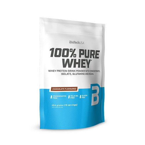 Протеин BioTechUSA 100% Pure Whey, 1000 г, шоколад