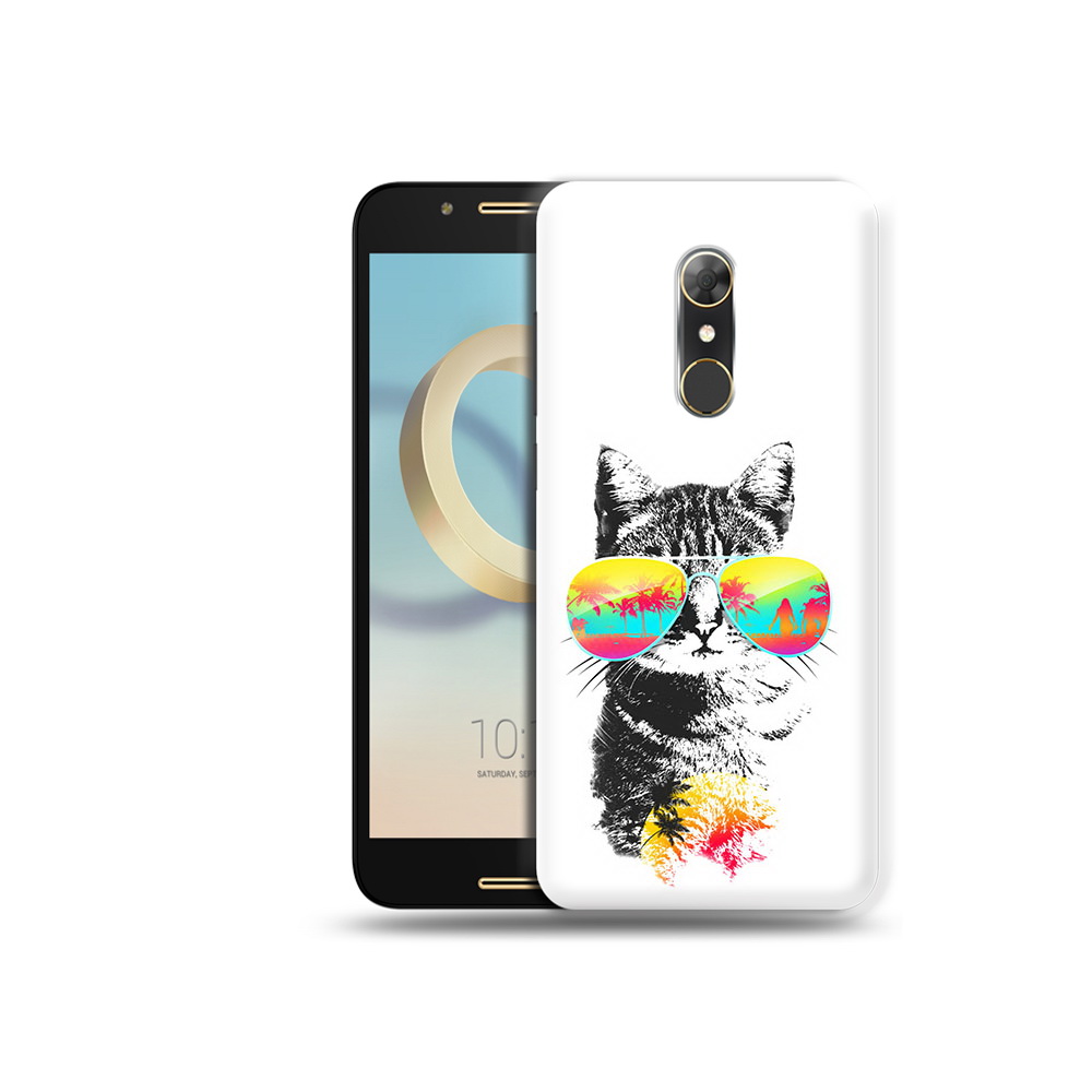 

Чехол MyPads Tocco для Alcatel A7 крутой кот (PT133991.671.425), Прозрачный, Tocco