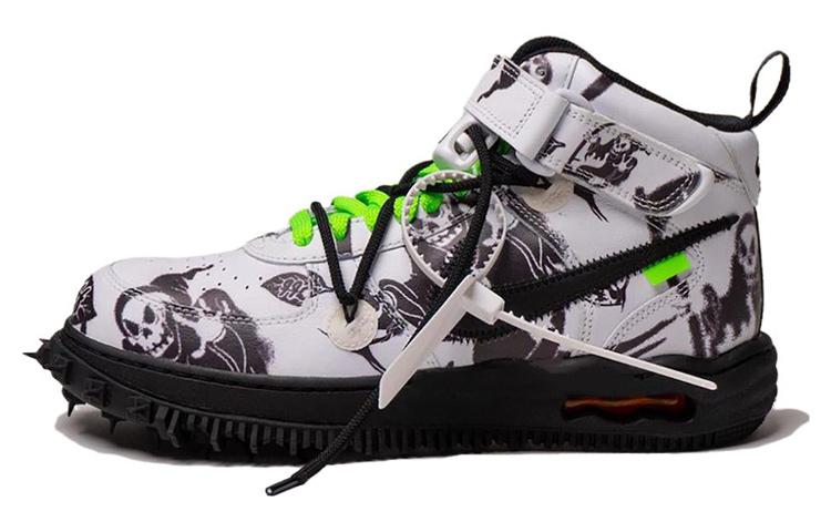 

Кроссовки унисекс Nike OFF-WHITE x Nike Air Force 1 белые 41 EU, Белый, OFF-WHITE x Nike Air Force 1