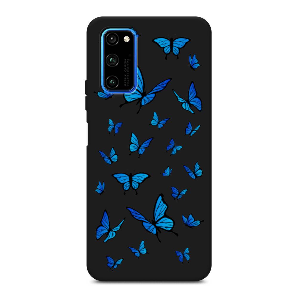 

Чехол Awog на Honor V30 Pro "Синие бабочки", Синий;белый, 611452-1